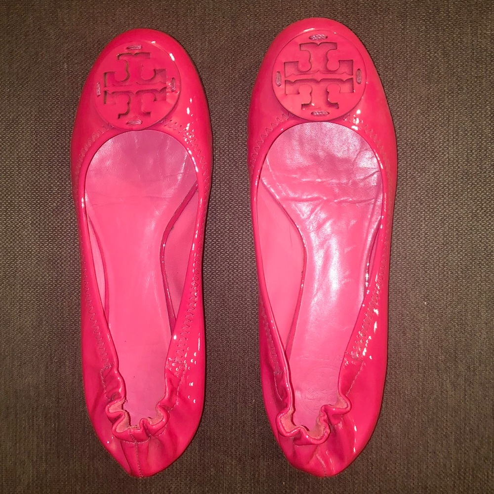 Tory Burch Patent Reva Ballet